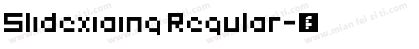 Slidexiaing Regular字体转换